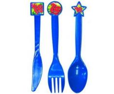 feestartikelen.nl 18. Geburtstag Besteck-Set Farbe Sortiert - 24 Teile