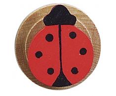 Kahlert Licht 10312 - Minipuppenzubehör - Wandlampe Marienkäfer