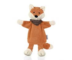 Sterntaler Handpuppe Fuchs, Ideal für Puppentheater und Rollenspiele, 32 x 21 x 9 cm, Rotbraun/Weiß