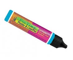 Kreul 49811 - PicTixx Pluster und Liner Pen, Plusterfarbe zum Dekorieren und Verzieren, für Dekoeffekte durch aufplustern im Backofen, mit Bügeleisen oder Fön, 29 ml Pen, himmelblau