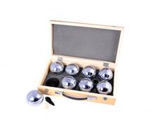 Weiblespiele 010206 - Boules-Set in Holzkiste, 8-teilig