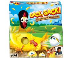 Mattel Games FRL48 - Gack Gack lustiges Hühnerspiel und Kinderspiel geeignet für 2 - 4 Spieler, Kinderspiele ab 5 Jahren