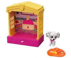 Mattel GBM33 - Disney Das Haus der 101 Dalmatiner Dejavu mit Hundehütte Figur, Spielzeug ab 5 Jahren