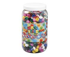 Hama - Maxi Topf von 650 Spielsteine 7 COUL., 9791