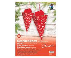 Ursus 5140019 - Geschenkbox Chiara, 5 Stück, elch rot