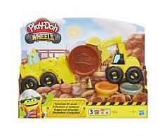 Play-Doh Wheels E4294EU4 - Bagger und Schaufler Knete, für fantasievolles und kreatives Spielen