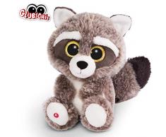 Nici Glubschis: Das Original - Glubschis Waschbär Clooney 25 cm - Kuscheltier Waschbär mit großen Augen - Flauschiges Plüschtier mit großen Glitzeraugen - Schmusetier für Kuscheltierliebhaber - 45569