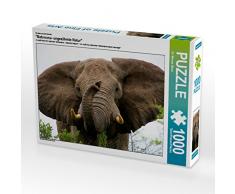 CALVENDO Puzzle Botswana- ungezähmte Natur 1000 Teile Lege-Größe 64 x 48 cm Foto-Puzzle Bild von Dr. Werner Altner