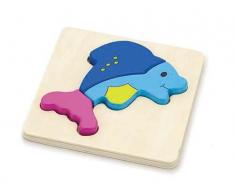 Viga Toys - Holzpuzzle - Fisch