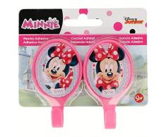Minnie Mouse – Set 2 ovale Selbstklebende Kleiderbügel Kunststoff 4,5 x 8 cm, Farbe (Stor st-15011)