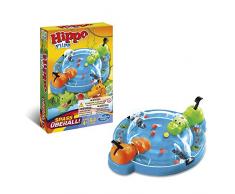 Hasbro Spiele B1001100 - Hippo Flipp Kompakt, Reisespiel