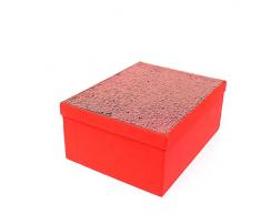 Gifts 4 All Occasions Limited SHATCHI-1301 Aufbewahrungsboxen mit Deckel für Shatchi-Deckel, Weihnachtsgeschenk, Party-Zubehör 11686