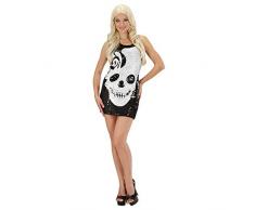 Unbekannt Kostüm Kleid Schädel Damen Halloween