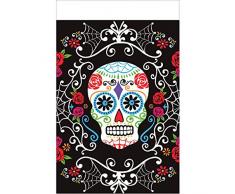 amscan International 571519 Day of The Dead Kunststoff Tisch, 1,4 x 2,6 m