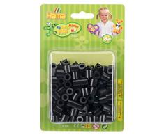 Hama 8518 Bügelperlen Maxi, ca. 250 Perlen in schwarz