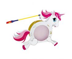 Tib Heyne 13457 Bastelset Laterne Einhorn, Mehrfarbig
