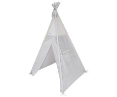 Belily Little Hideout Spieltipi – Spielzelt (Teddy Teds Zimmer) - 105cm x 105cm mit Fenster