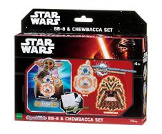 Aquabeads 30149 Star Wars BB 8 und Chewbacca Bastelset, 21,2 x 18,2 x 5 cm