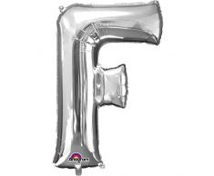 Amscan 3295601 86,4 Buchstabe F Super Shape Folienballon