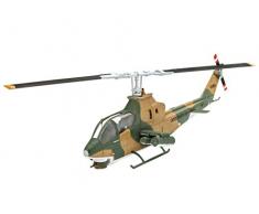 Revell Modellbausatz Hubschrauber 1:100 - Bell AH-1G Cobra im Maßstab 1:100, Level 3, originalgetreue Nachbildung mit vielen Details, Helikopter, 04954