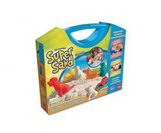 Goliath 83236 | Super-Sand Koffer Cats-and-Dogs | handlicher Sandkasten zum Mitnehmen | baue Deinen Hund oder Katze aus Super-Sand | süße Haustier-Förmchen zum Formen | ab 4 Jahren