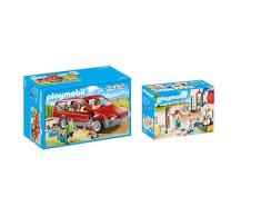 Playmobil 9421 - Familien-PKW Spiel & 9268 - Badezimmer