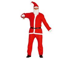 Guirca – Kostüm Weihnachtsmann Erwachsene, Größe L, rot (42692.0)