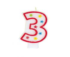 Zahlenkerze zum Geburtstag