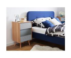 Nachttisch braun 3 Schubladen WINDSOR