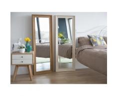 Wandspiegel braun 51 x 141 cm SIGNES
