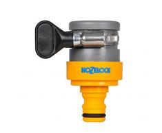 Hozelock Anschlußstücke Anschlußstück für runde Hähne für runde oder ovale Wasserhähne, Mehrfarbig, 18 mm