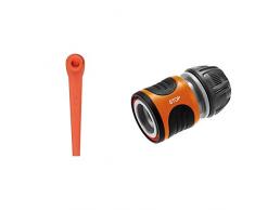 Gardena Ersatzmesser RotorCut: Ersatzmesser für Rasentrimmer und Akkutrimmer, Kunststoff-Messer & Wasserstop 13 mm (1/2) und 15 mm (5/8): Steckverbinder mit Aquastop, Powergrip