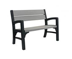Allibert Bank Montero 2-Sitzer, graphit/brownish grey