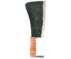 Verdemax 6193 Hackmesser, Standard, Schwarz