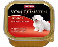 Animonda vom Feinsten Junior 82620 Rind+Geflügel 22 x 150 g Schale - Hundefutter
