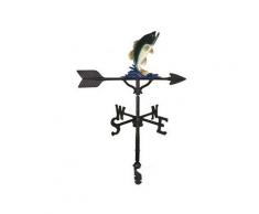 Montague Metal Products Wetterfahne mit farbigem Bass, 81 cm