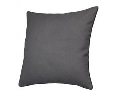 Angerer 4759/136 Exklusiv Sofakissen 50 x 50 cm Design Style, grau