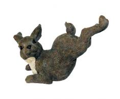 Michael Carr Designs 80007B Dekofigur Kaninchen im Freien, klein