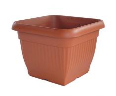 RoTaPlastes Toscana Blumentopf Quadro 40 cm terracotta