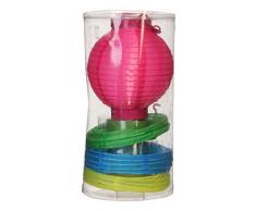 Mica decorations 1003272 Laterne, mehrfarbig