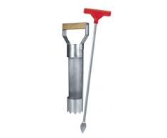 Windhager Wühlmaus-Set Ausstecher + Stab Vole Trap, Zubehör gegen unterirdische Wühlmausgänge, zur leichteren Positionierung der Wühlmausfallen, 05316, Silber, 6x10x32 cm