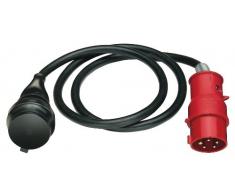 Brennenstuhl Adapterkabel / Adapterleitung 400V/16A mit CEE-Stecker (1,5m Kabel, für den Einsatz im Außenbereich IP44)