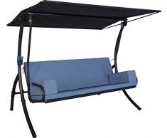 Angerer Elegance Tolar Hollywoodschaukel, blau
