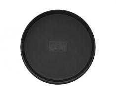 Tusco Products TR16BK Untersetzer, rund, 40,6 cm, Schwarz