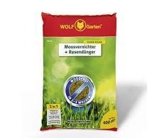 WOLF-Garten - Moosvernichter und Rasendünger - SW 400 - 14 kg für 400 m² - 3841040