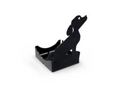 Alubox zampirella-Citronella Kerze oder Hund, schwarz, 7 x 11 x 19 cm