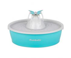 PetSafe Drinkwell Butterfly Trinkbrunnen - frisches, fließendes Wasser für Hunde und Katzen