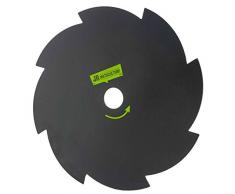 JR Motoculture 8810-Lame-8 Motorsense, umkehrbar, 25,5 cm Durchmesser, Schwarz