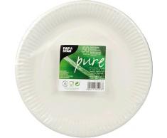 PAPSTAR 81203 Pappteller Pure weiß