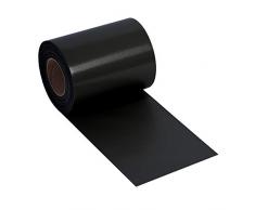 NOOR Zaunblende PVC Basic 450 g/m² Anthrazitgrau I 0,19 x 35 m I Der ideale Sichtschutz für Ihren Doppelstabmattenzaun I Sichtschutzstreifen in vielen Farben I Witterungsbeständig